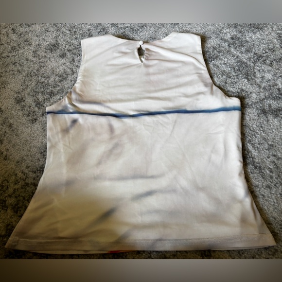 Anthropologie Another Girl Fruit Print Mesh Tank Top Multicolor Size: Large - Picture 3 of 4